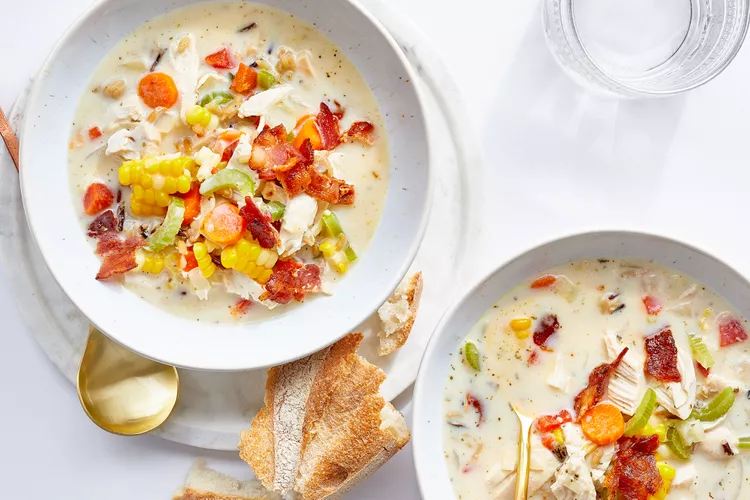 This Chicken and Vegetable Wild Rice Chowder Will Warm You Up 