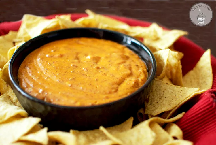 Easy, Cheesy, Spiced Copycat Skillet Queso